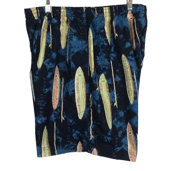 Nautica Men’s Sz L Swim Trunks Surf Board Print Shorts Surfing Beach Pool Cruise - Picture 8 of 12